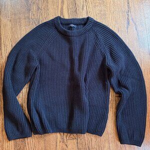 Crew Sweater - Fisherman 100% Organic Cotton - boxy casual